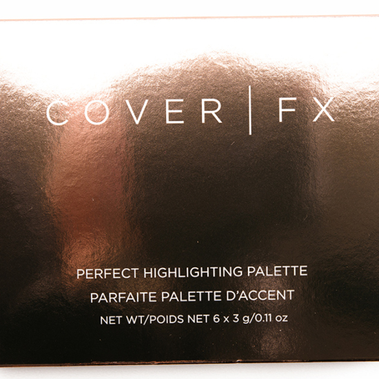 Cover FX Perfect Highlighting Palette Review, Photos, Swatches