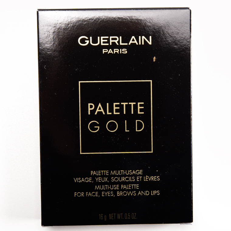 Guerlain Gold Palette Holiday 2017 Palette