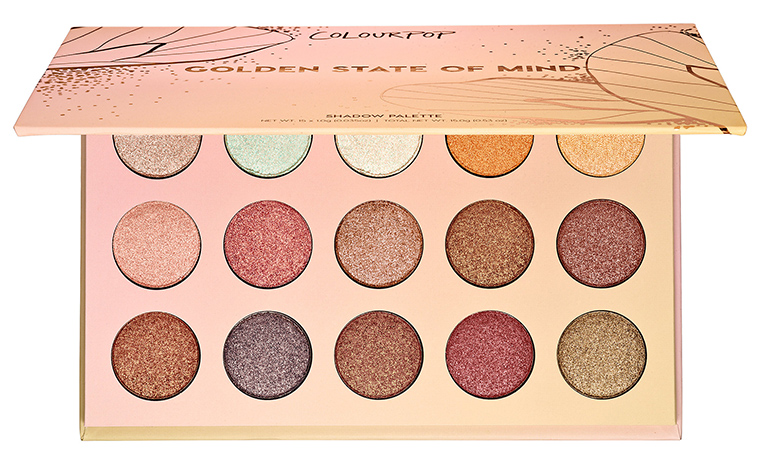 ColourPop Golden State of Mind Shadow Palette