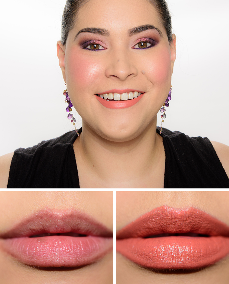 MAC Persimmon Robert Lee Morris Mattene Lipstick
