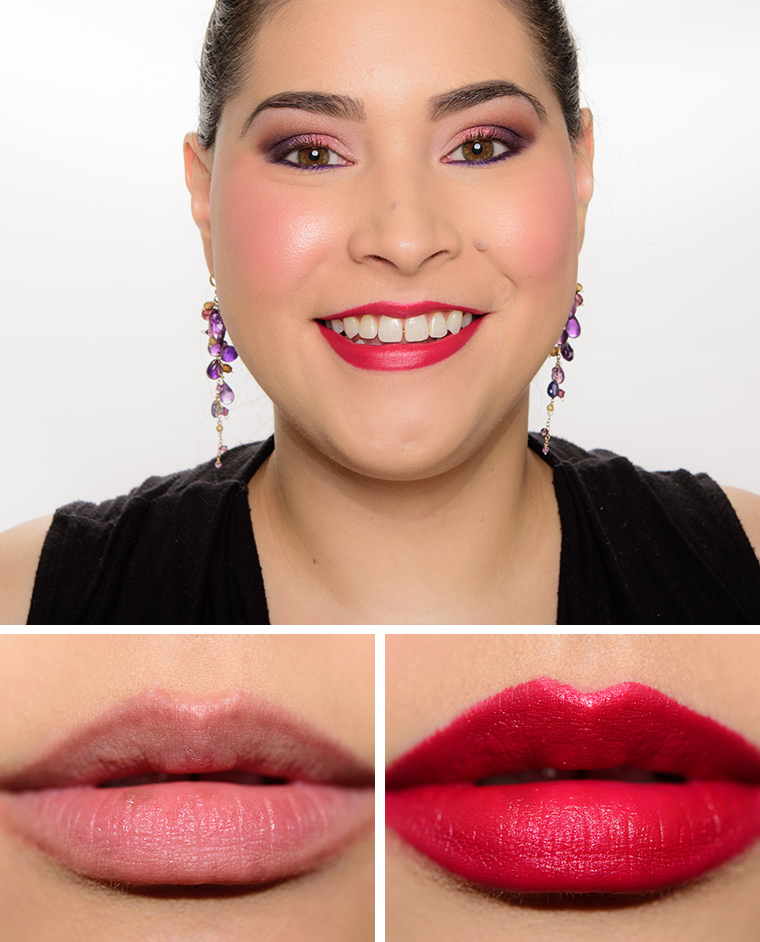 MAC Pomegranate Robert Lee Morris Mattene Lipstick