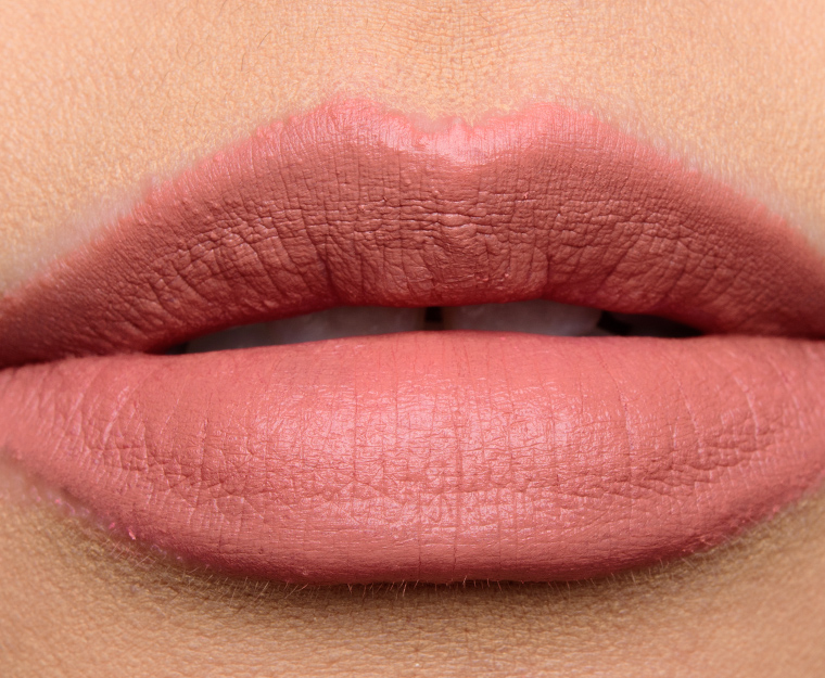 velvet teddy mac lipstick swatch