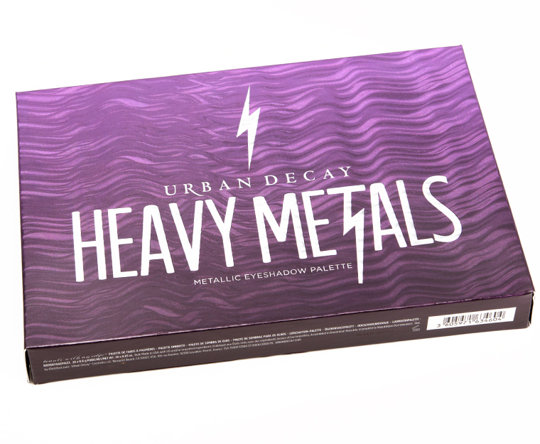 Urban Decay Heavy Metals Metallic Eyeshadow Palette