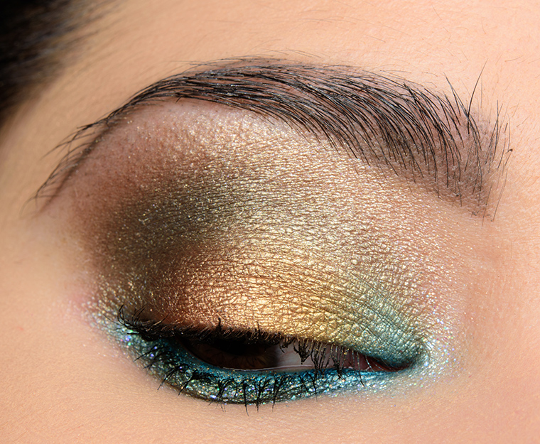 Urban Decay Heavy Metals Palette Look Details.