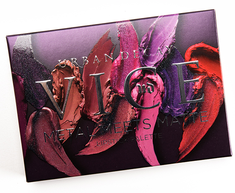 Urban Decay Vice Metal Meets Matte Vice Lipstick Palette