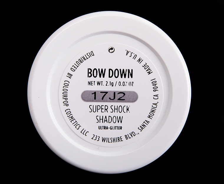 ColourPop Bow Down Super Shock Shadow