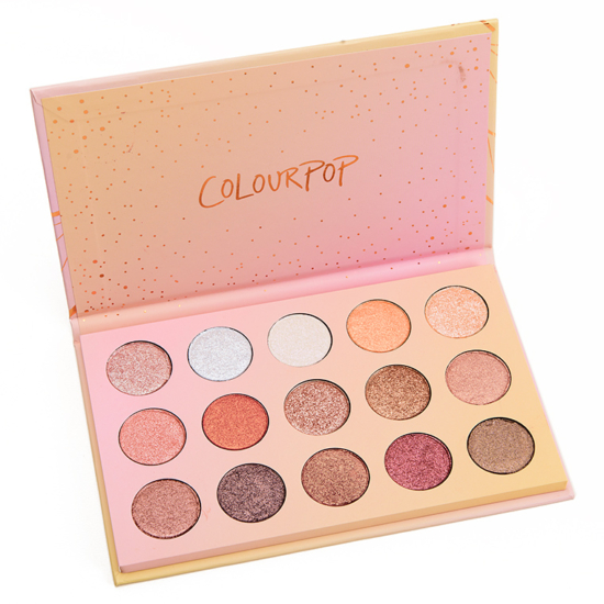 ColourPop Golden State of Mind 15-Pan Shadow Palette