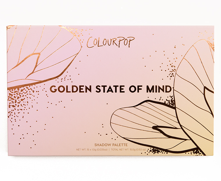 ColourPop Golden State of Mind 15-Pan Shadow Palette
