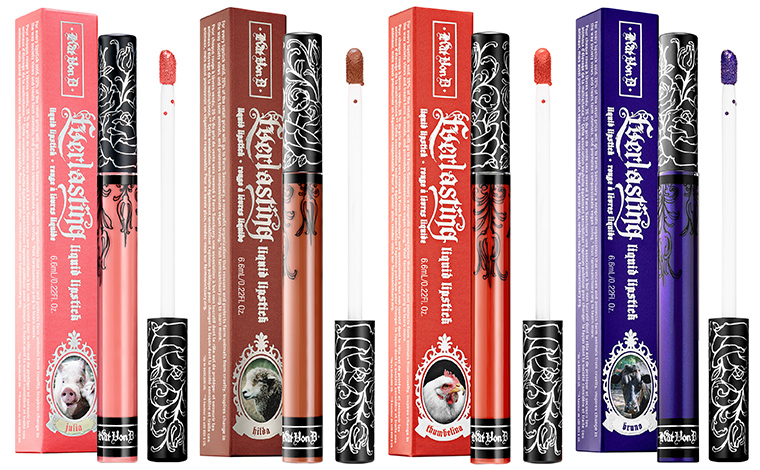 Kat Von D x Farm Sanctuary Everlasting Liquid Lipsticks