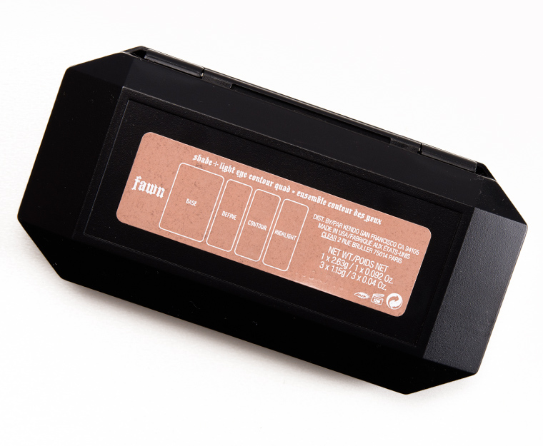 KVD Beauty Fawn Shade + Light Eye Contour Quad