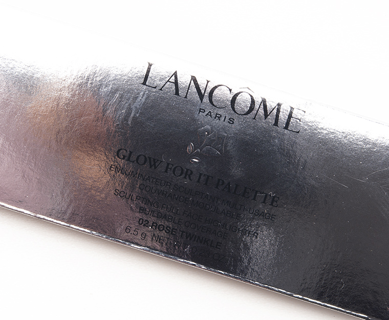 Lancome Rose Twinkle Glow For it Highlighter Palette