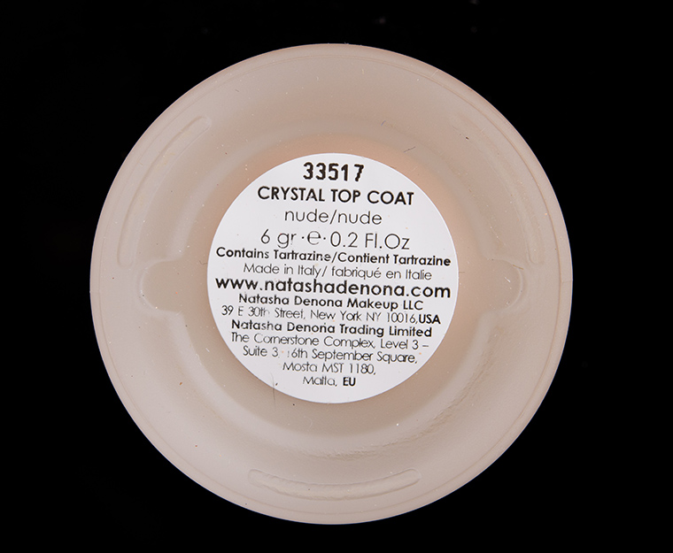 Natasha Denona Nude Chroma Crystal Top Coat