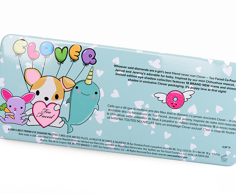 Too Faced Clover Eyeshadow Palette