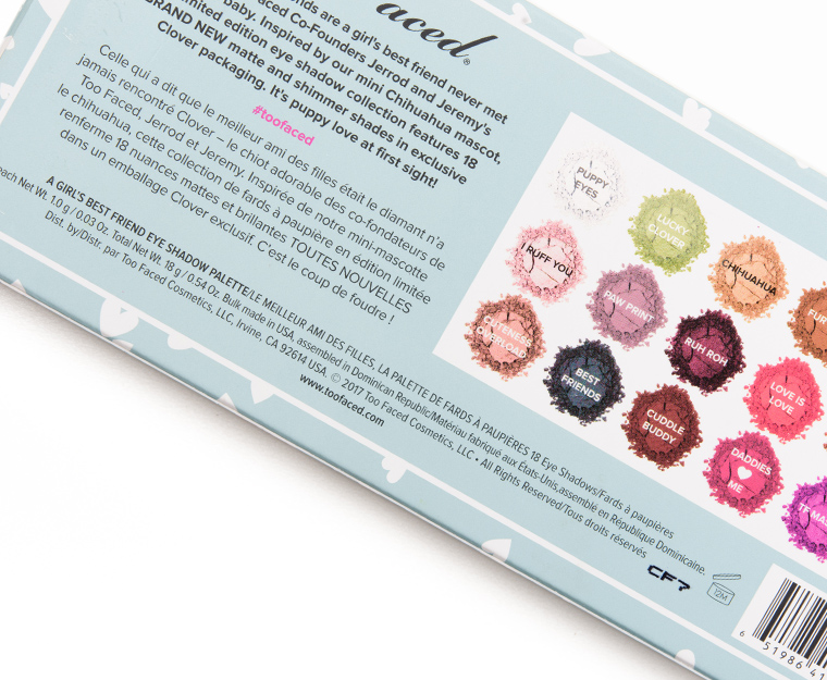 Too Faced Clover Eyeshadow Palette