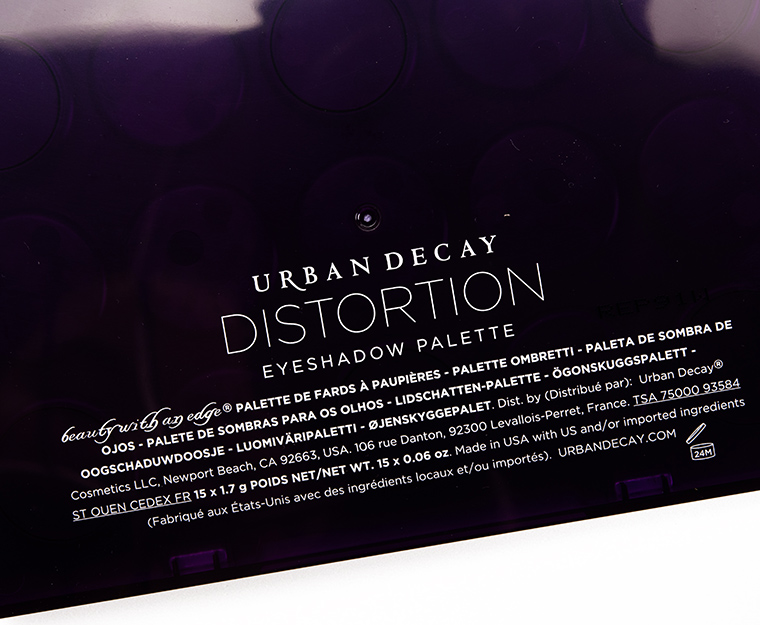 Urban Decay Distortion Eyeshadow Palette