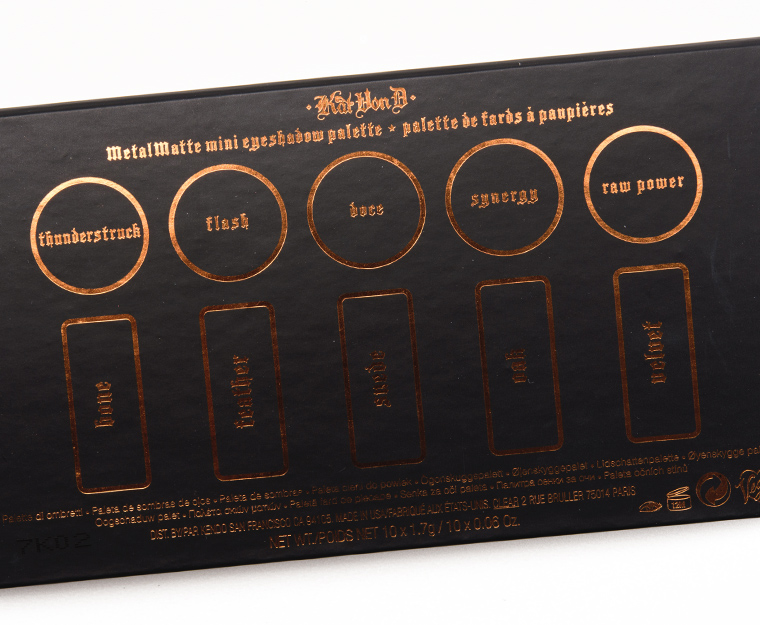 KVD Beauty MetalMatte Mini Eyeshadow Palette