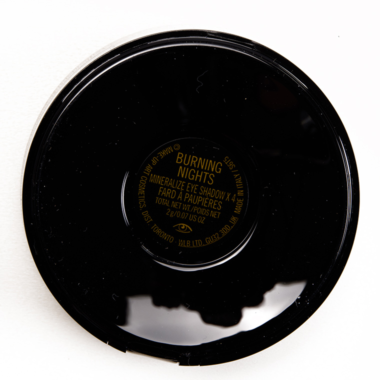 MAC Burning Nights Mineralize Eyeshadow Quad