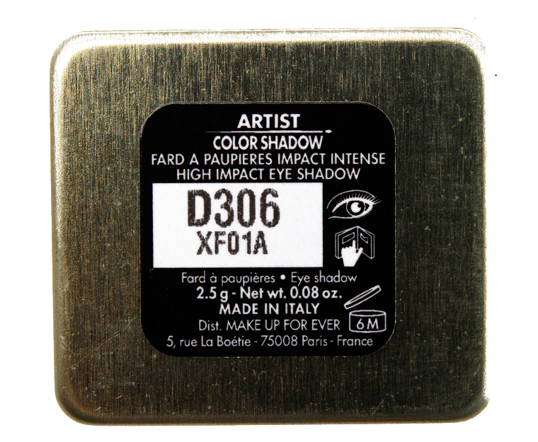 Make Up For Ever D306 Bottle Green Artist Color Shadow