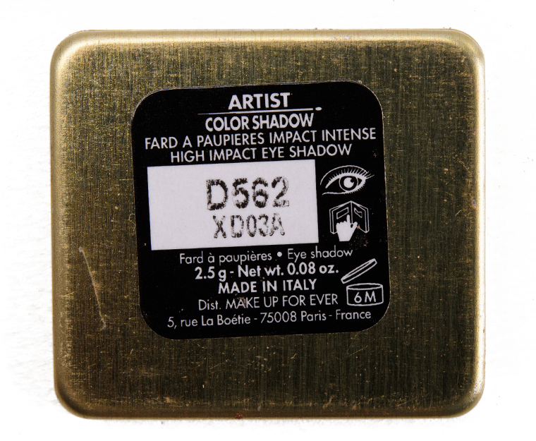 Make Up For Ever D562 Taupe Platinum Artist Color Shadow