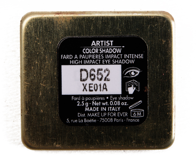 Make Up For Ever D652 Celestial Earth Artist Color Shadow