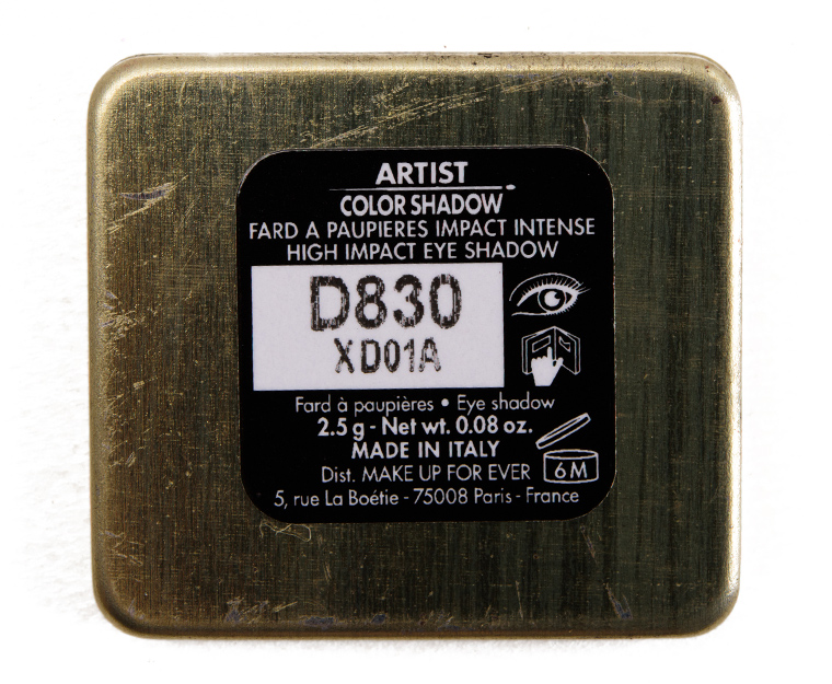 Make Up For Ever D830 Black Rose Artist Color Shadow