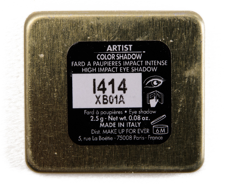 Make Up For Ever I414 Yellow Ivory Artist Color Shadow