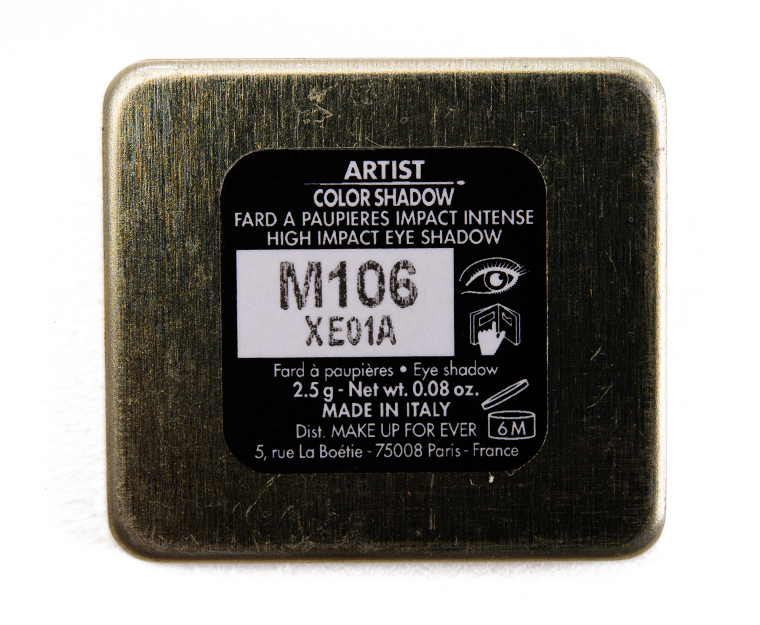 Make Up For Ever M106 Slate Artist Color Shadow