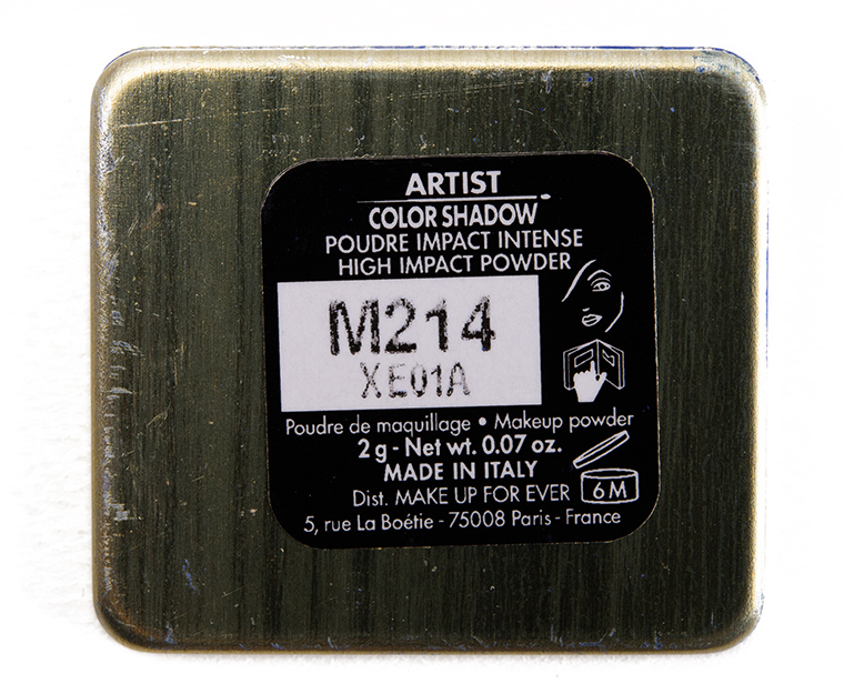 Make Up For Ever M214 Ultramarine Blue Artist Color Shadow