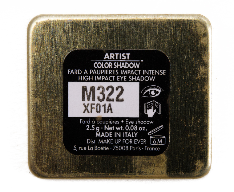 Make Up For Ever M322 Khaki Artist Color Shadow