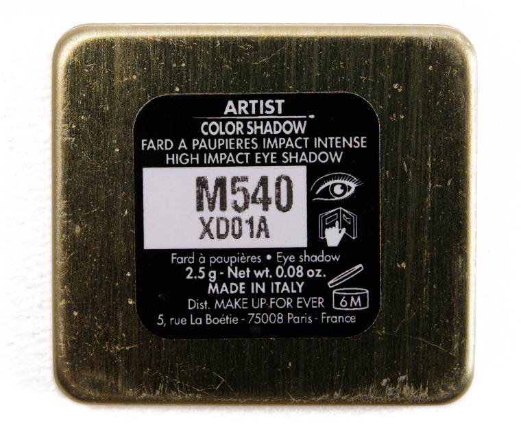 Make Up For Ever M540 Gray Beige Artist Color Shadow