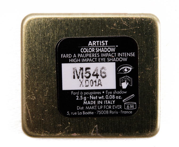 Make Up For Ever M546 Dark Purple Taupe Artist Color Shadow