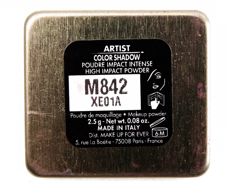 Make Up For Ever M842 Wine Artist Color Shadow