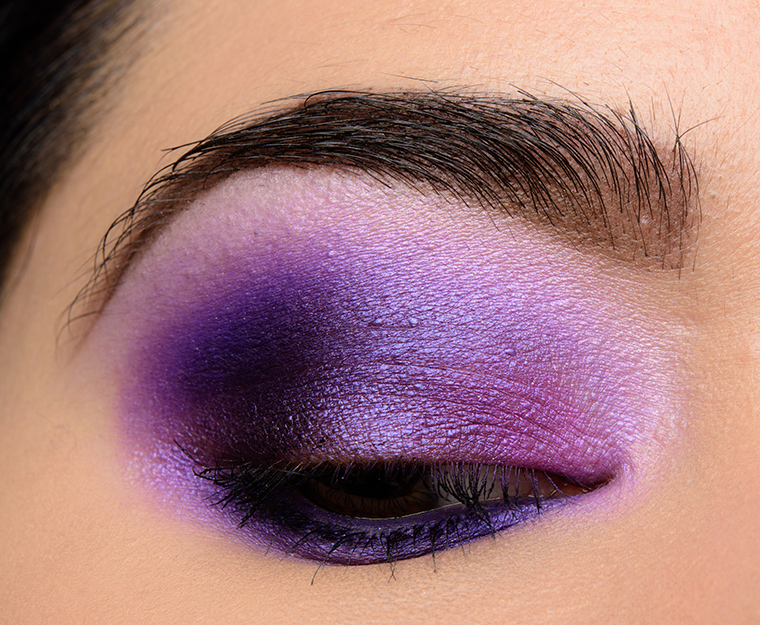 Make Up For Ever Bright Lavender & Purple Look | Look Details