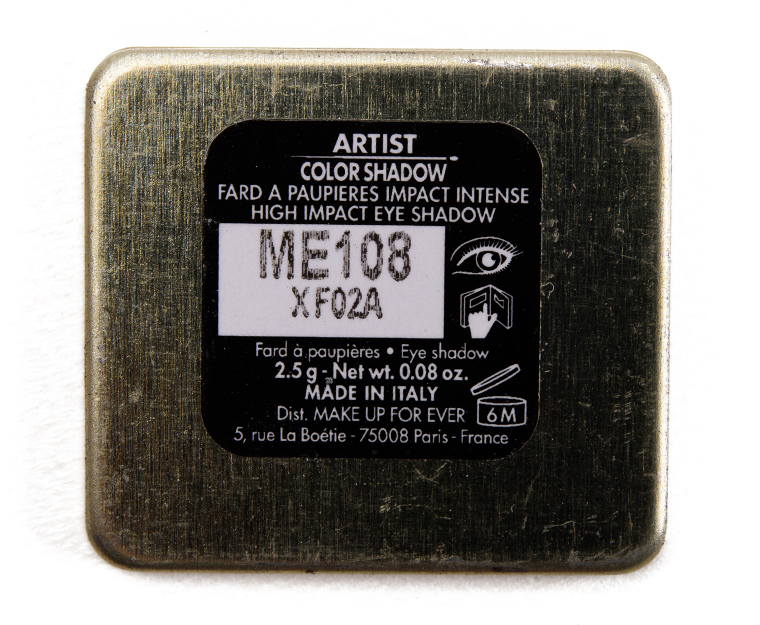 Make Up For Ever ME108 Steel Artist Color Shadow