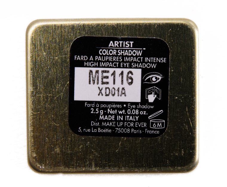 Make Up For Ever ME116 Silver Artist Color Shadow