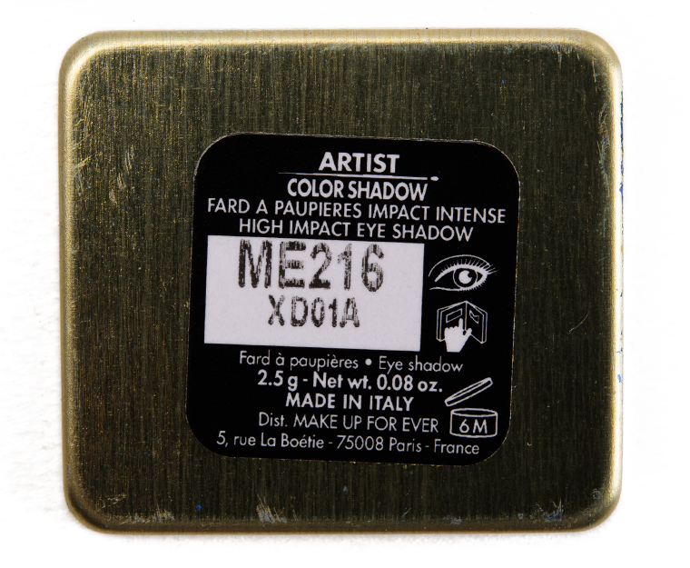 Make Up For Ever ME216 Electric Blue Artist Color Shadow