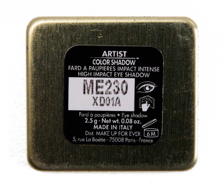 Make Up For Ever ME230 Peacock Blue Artist Color Shadow