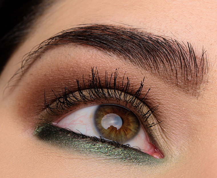 Make Up For Ever Muted Olive & Brown Eye | Look Details