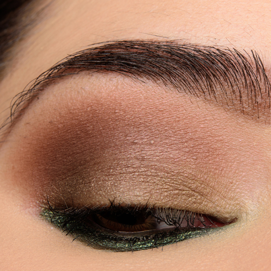 Make Up For Ever Muted Olive & Brown Eye | <a href="https://www.temptalia.com/looks/a-muted-olive-brown-eye-with-make-up-for-ever-artist-color-shadows/">Look Details</a>