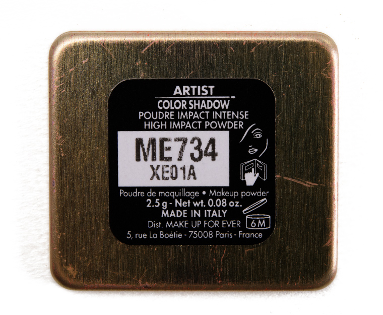 Make Up For Ever ME734 Tangerine Artist Color Shadow