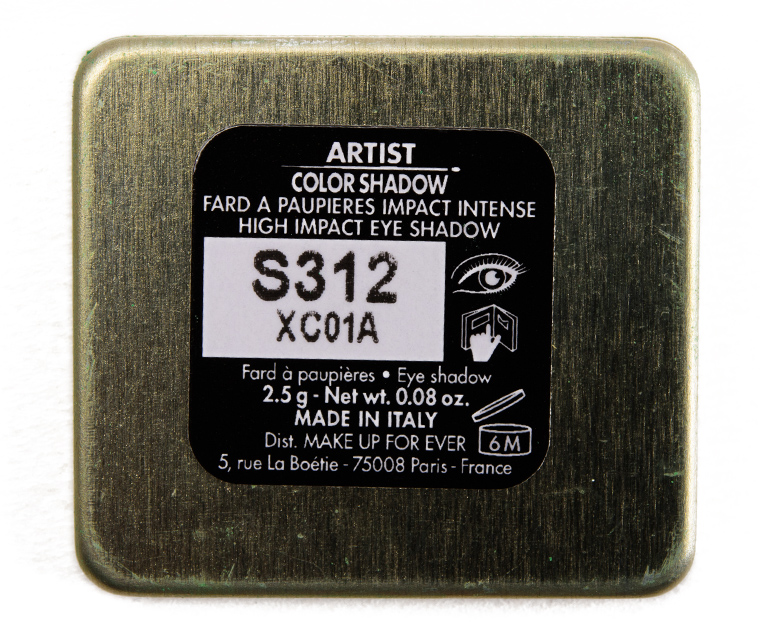 Make Up For Ever S312 Mint Green Artist Color Shadow