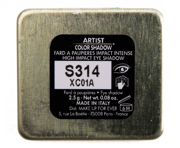 Make Up For Ever S314 Nile Green Artist Color Shadow