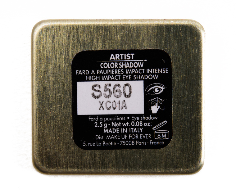 Make Up For Ever S560 Taupe Artist Color Shadow