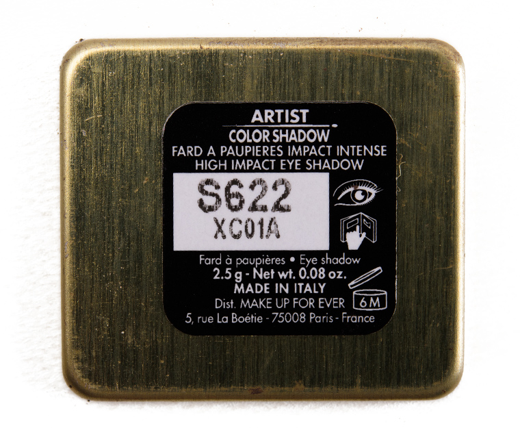 Make Up For Ever S622 Black Brown Artist Color Shadow