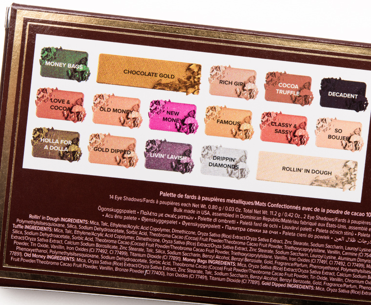 Too Faced Chocolate Gold Chocolate Bar Eye Palette