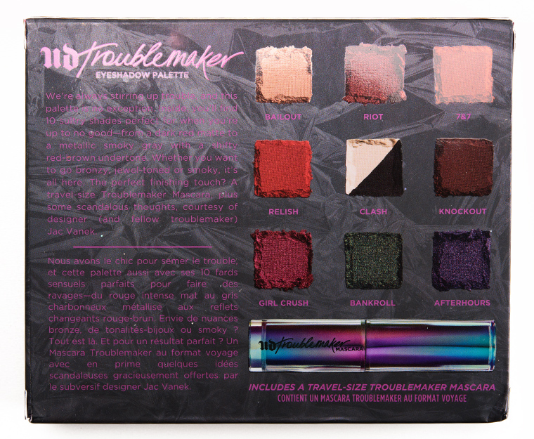 Urban Decay Troublemaker Eyeshadow Palette