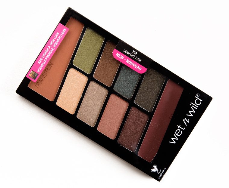 Wet 'n' Wild Comfort Zone Color Icon Eyeshadow 10-Pan Palette