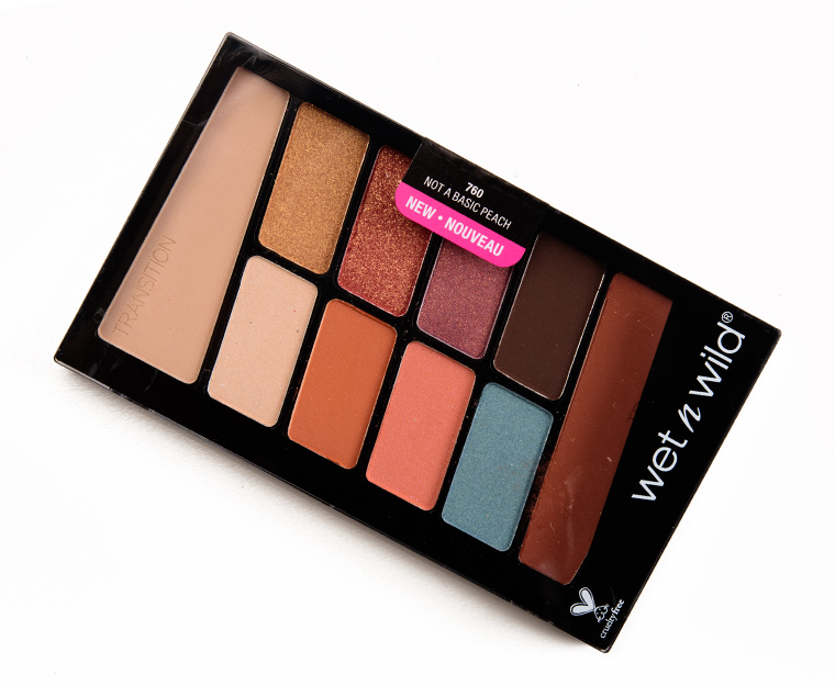 Wet 'n' Wild Not a Basic Peach Color Icon Eyeshadow 10-Pan Palette