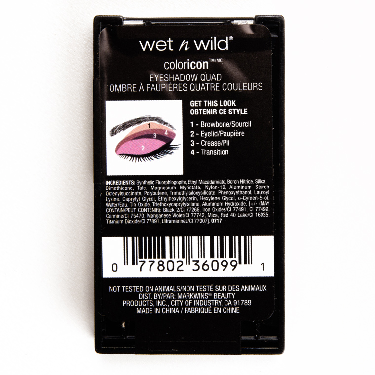 Wet 'n' Wild Petalette Color Icon Eyeshadow Quad