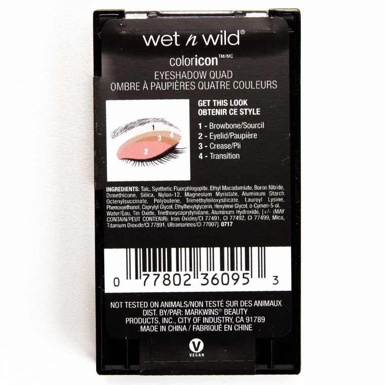 Wet 'n' Wild Walking on Eggshells Color Icon Eyeshadow Quad